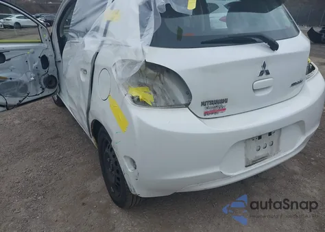 2015 Mitsubishi Mirage De from USA, damaged, VIN ML32A3HJ0FH056120
